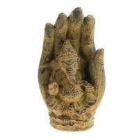 Sandstone Ganesha in hand ornament