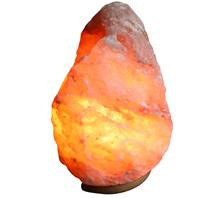 Himalayan salt lamp 6-9kg approx 28x19cm