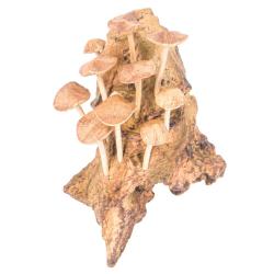 Handcrafted Woodland Wall Hanging with 11 Toadstools