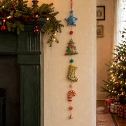Christmas Toto Bell Hanging Decoration 85cm length