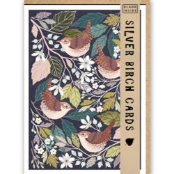 Greetings Card, Wrens, 12.5 x 18cm