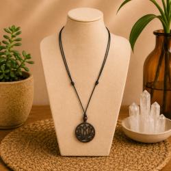 Pendant Sonokeling Rosewood, Lotus