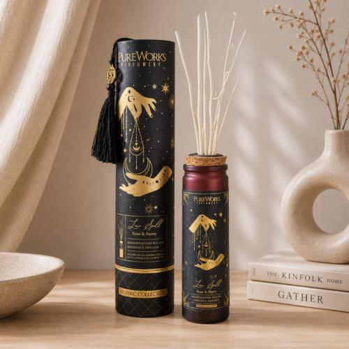 Willow Stick Diffuser Esoteric Love Spell, Rose and Peony