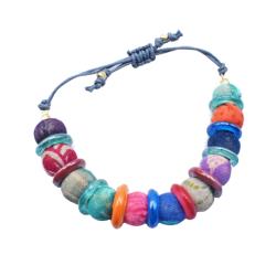 Bracelet Round and Ring Beads