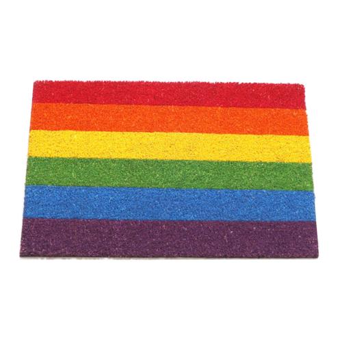 Doormat / Rug Coconut Coir Rainbow 60 x 40cm