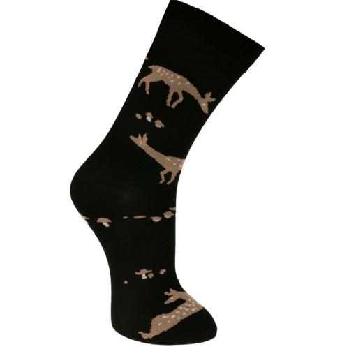 Bamboo socks, deer, Shoe size: UK 7-11 