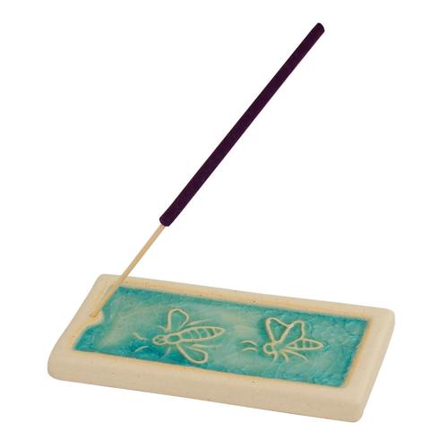 Incense holder, bee design, 11x5.5cm