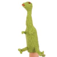 Finger puppet dinosaur