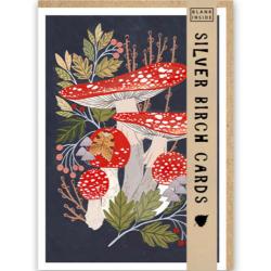 Greetings card "Fly Agaric" 12.5 x 18cm