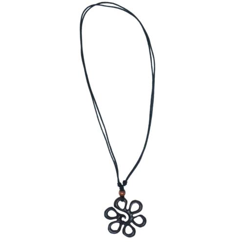 Pendant Sonokeling Rosewood, Flower
