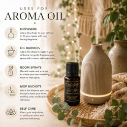 Aroma Oil Esoteric Good Fortune, Patchouli and Orange