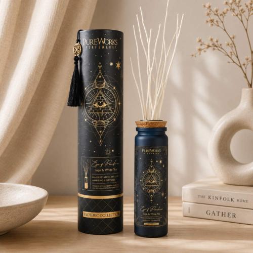 Willow Stick Diffuser Esoteric Eye of Providence, Sage and White Tea