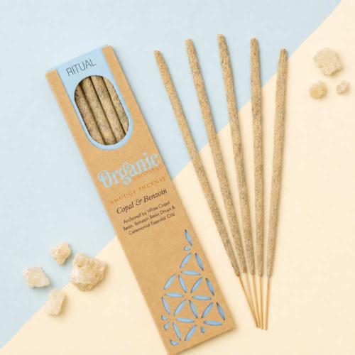 Smudge Incense Organic Goodness Ritual Copal and Benzoin x6