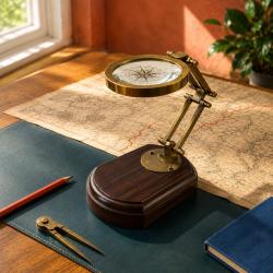 Magnifying Glass on Adjustable Stand