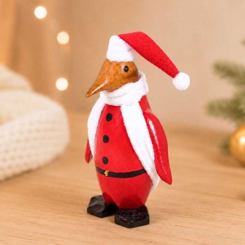 Duck Santa Penguin Bamboo Root 22cm