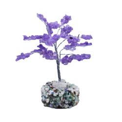 Crystal Tree Purple 13cm