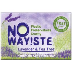 NO WAY!STE solid conditioner bar, Lavender and Tea Tree