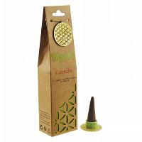 12 packs incense cones & holder, Organic Goodness, cannabis