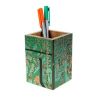 Penpot, recycled circuit board, 10x6.5x6.5cm