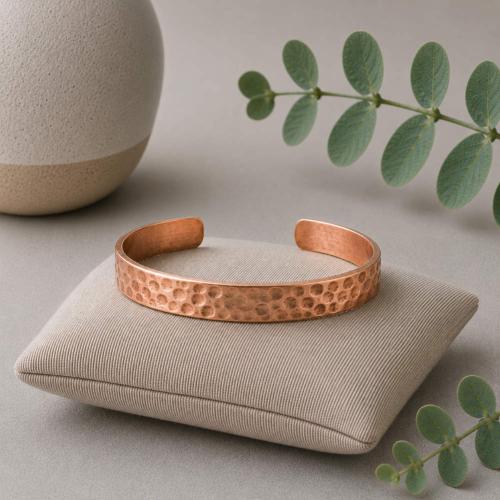 Copper Bracelet / Bangle Hammered