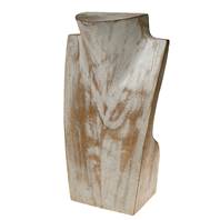 Necklace holder, whitewash, 20cm