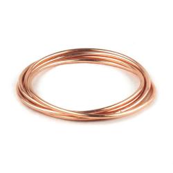 Bangle Bracelet Copper Plated 5-Strand