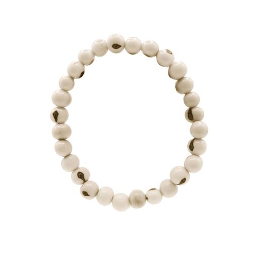 Bracelet, Asai Seed White