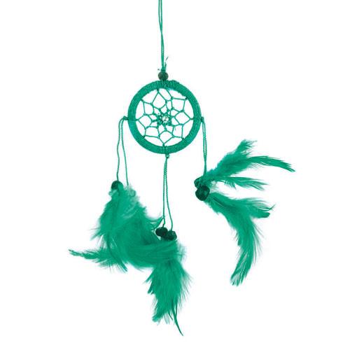 Dreamcatcher green 6cm diameter