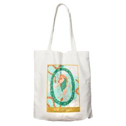 Tote Bag Recycled Cotton The World 36 x 40cm