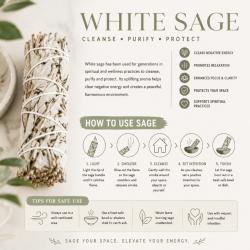 Native Soul Holy Smoke Sage Display Unit With 10 pcs
