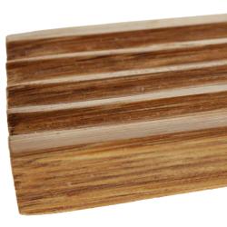 Bamboo soap/solid shampoo dish 11x7cm