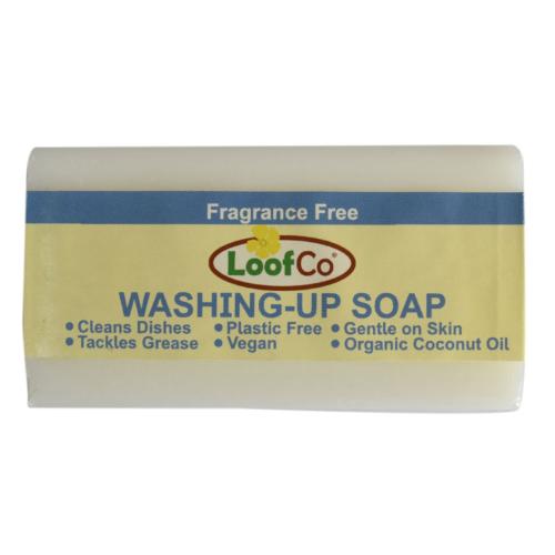 LoofCo Fragrance-free washing-up soap Bar 100g, biodegradable, plastic free