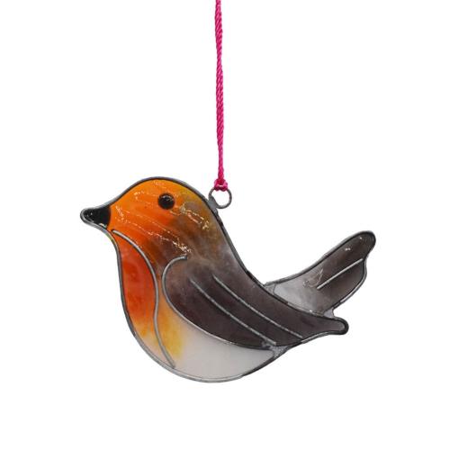 Suncatcher Robin, 8 x 5 cm