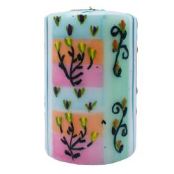 Hand painted candle in gift box, Imbali