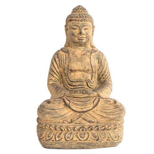 Buddha, sandstone, 25cm height