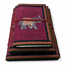 Handmade Elephant Notebook Notebooks Set of 3