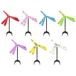 Handcrafted Balancing Dragonfly with Stand