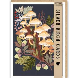 Greetings Card, Sulphur Tuft Toadstools