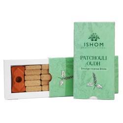 ISHOM Patchouli Oudh Smudge Incense Bricks