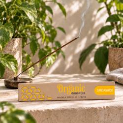 Incense, Organic Goodness, (box of 12) sandalwood