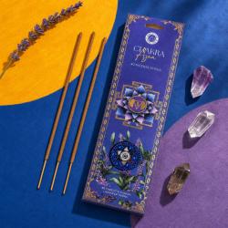 Incense with Burner Chakra Mantra Ajna - Third Eye 