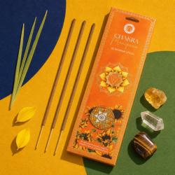 Incense with Burner Chakra Mantra Manipura - Solar Plexus