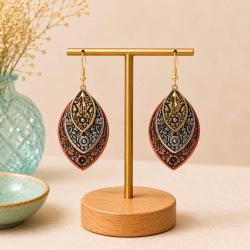 Earrings 3 Colour Teardrop