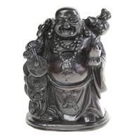 Standing laughing Buddha, 12cm