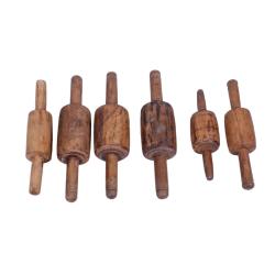 Upcycled Wooden Rolling Pin Approx 30 x 7 x 7cm