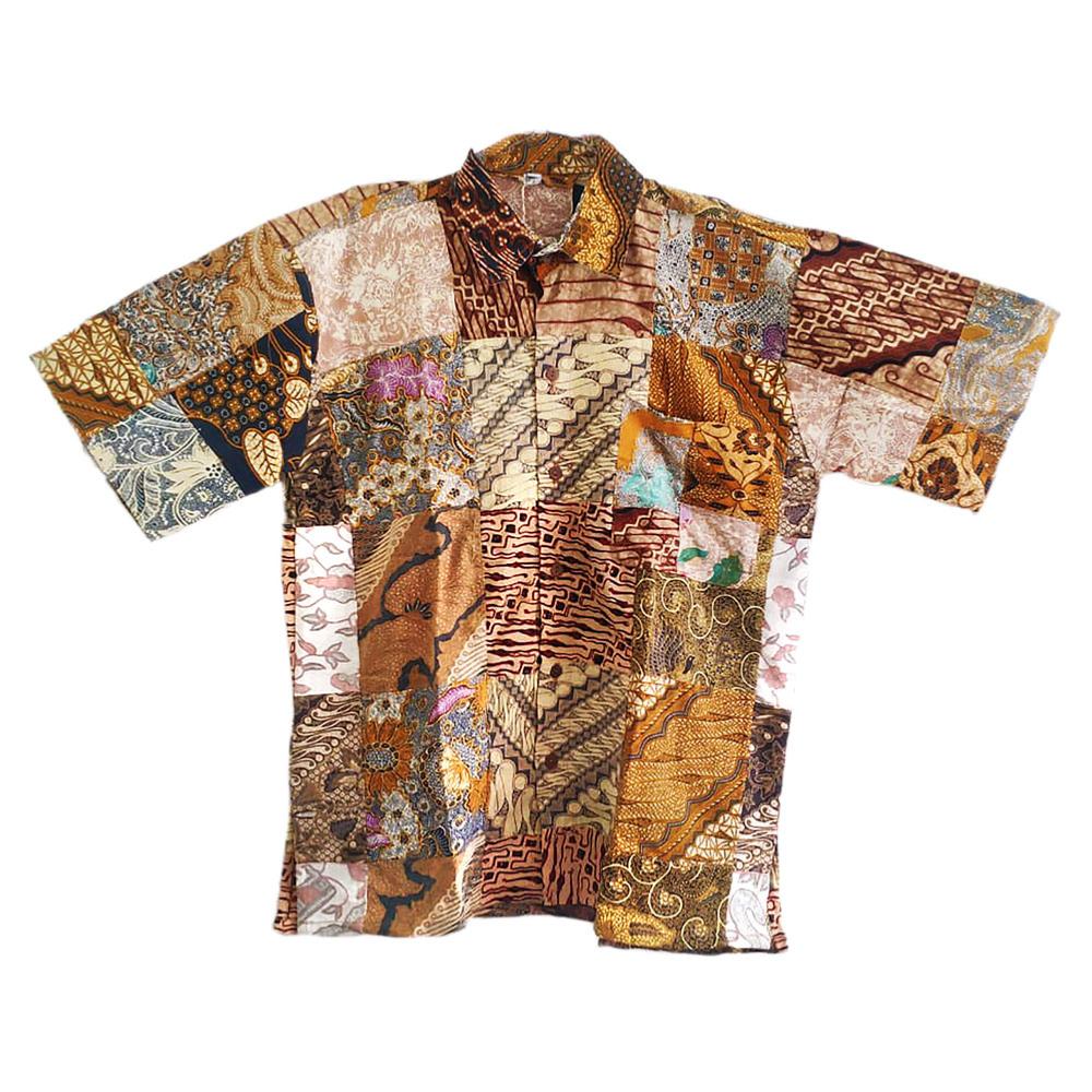 Patchwork shirt medium