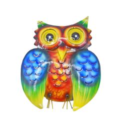 Owl Metal Height 23cm