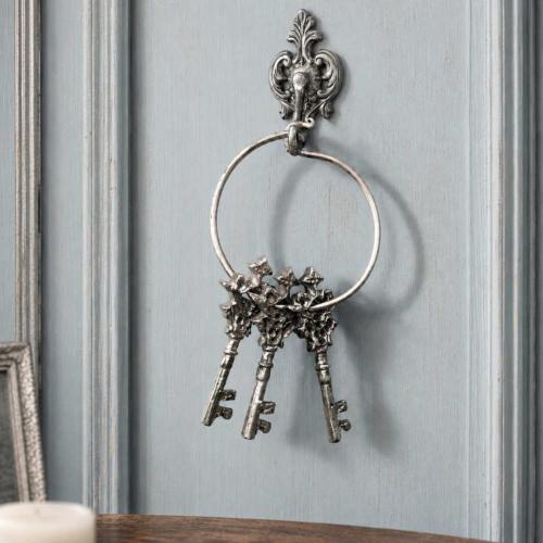 Retro Upcycled Decorative Keys on Ring