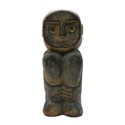 Primitive Art God, sandstone 20cm height