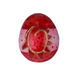 Egg rattle red